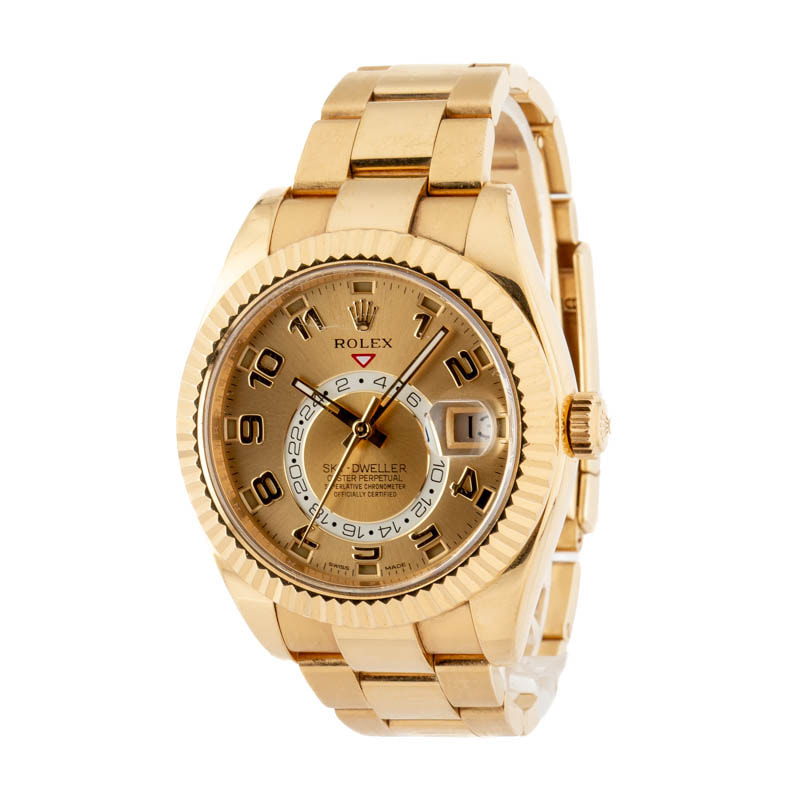 Rolex Sky-Dweller 326938 18k Yellow Gold