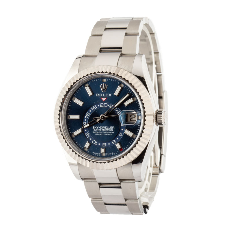 Rolex Sky-Dweller 336934 Blue Index Dial