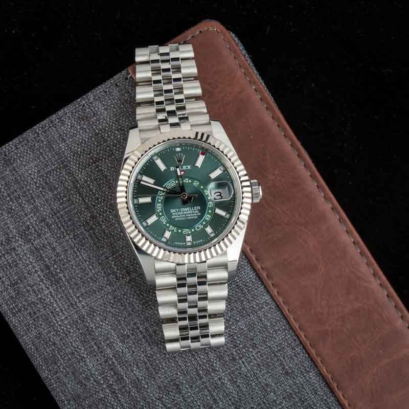 Rolex Sky-Dweller 336934 Mint Green Dial