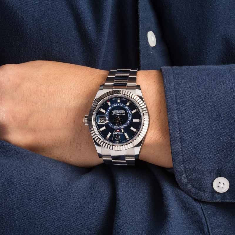 Rolex Sky-Dweller 336934 Blue Index Dial