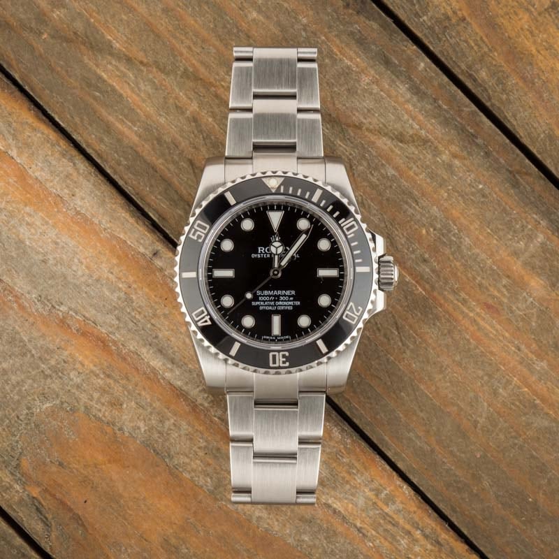 Rolex Submariner 114060 Stainless Steel