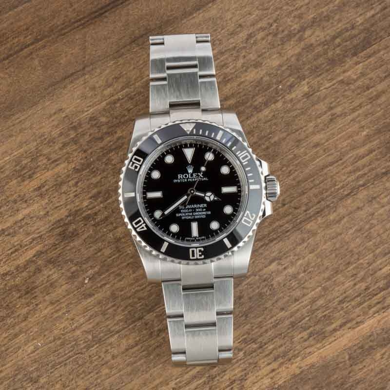 Rolex Submariner Ref 114060 Stainless Steel Oyster