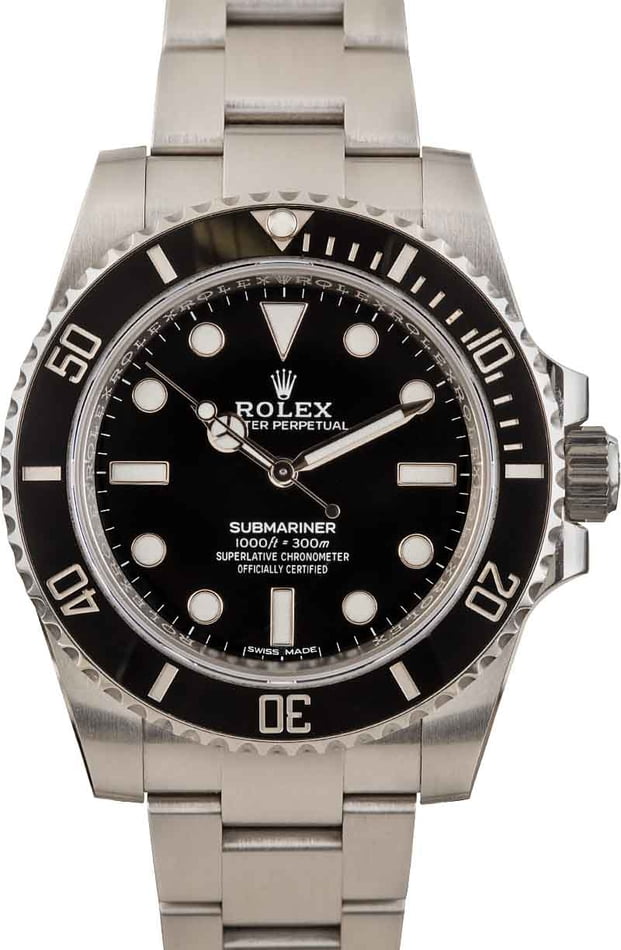 Aktiver Skrivemaskine legation Buy Used Rolex Submariner 114060 | Bob's Watches - Sku: 155997