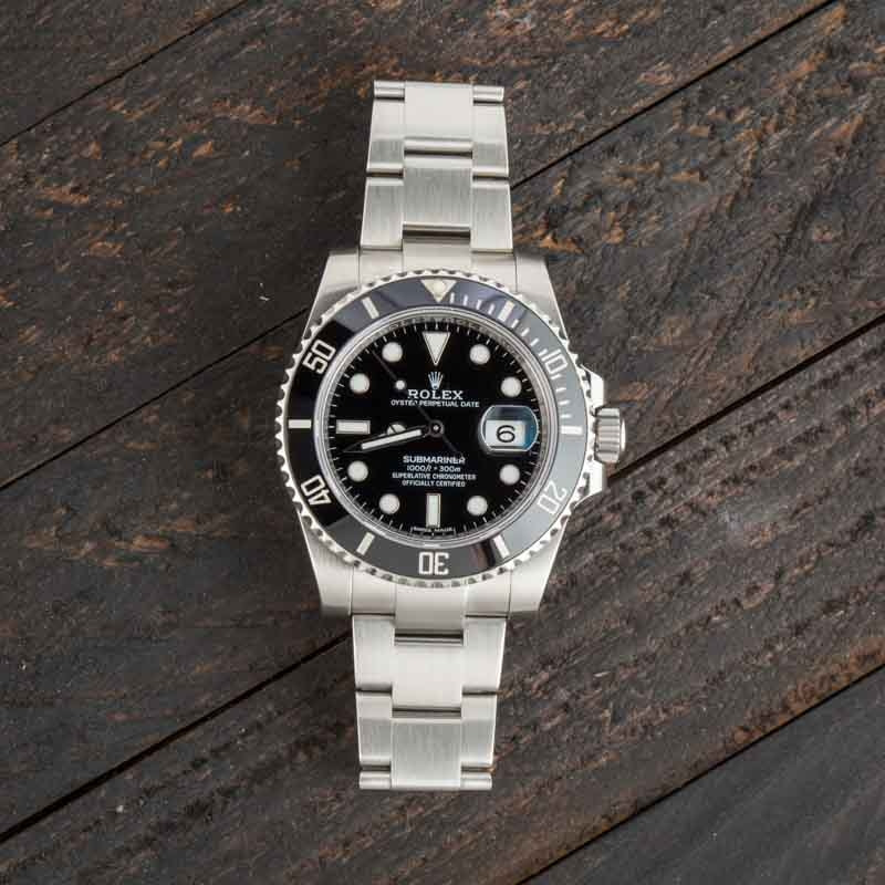 Rolex Submariner Ref 116610 Black Dial