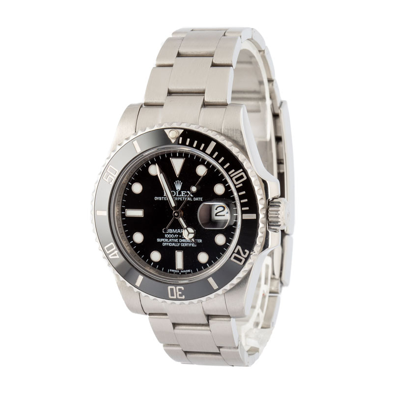 Rolex Submariner Black Dial 116610 Steel Oyster