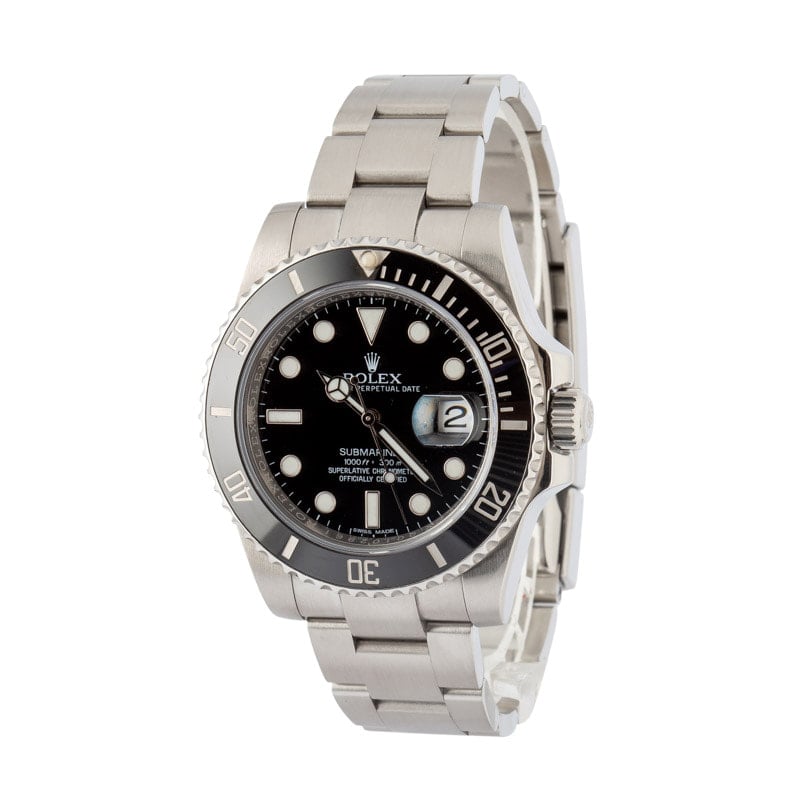 Rolex Submariner Date Dial 116610 Stainless Steel
