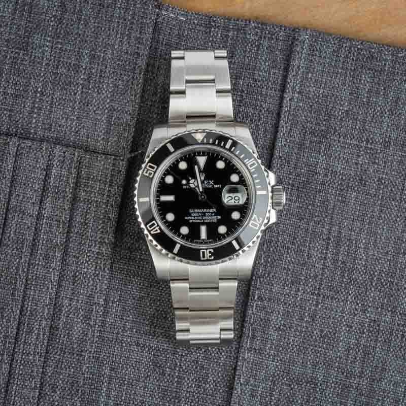 Used Rolex Submariner Ref 116610 Black