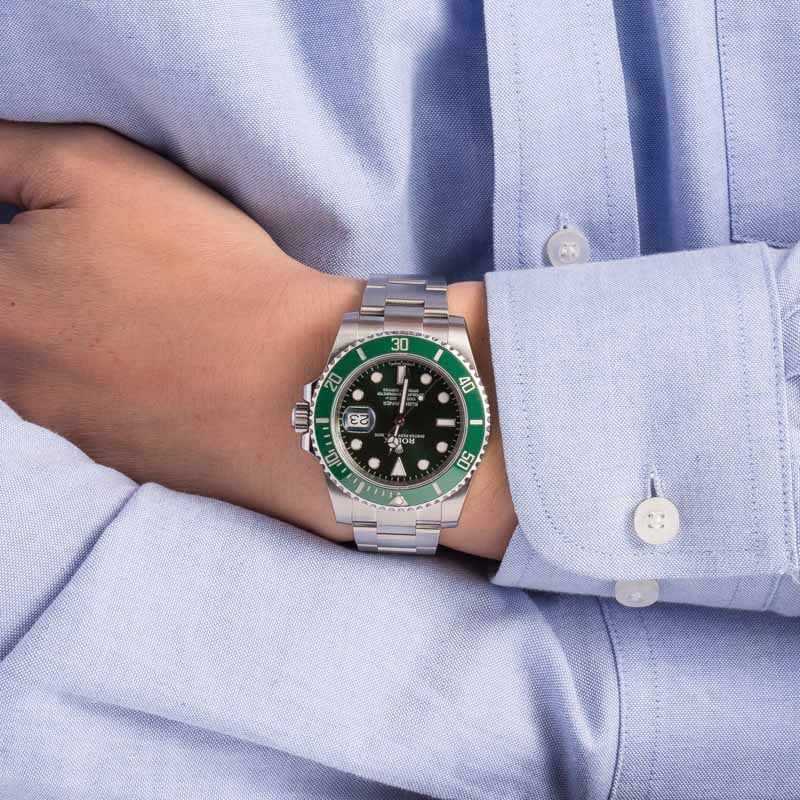 Rolex Submariner 116610LV Green Hulk