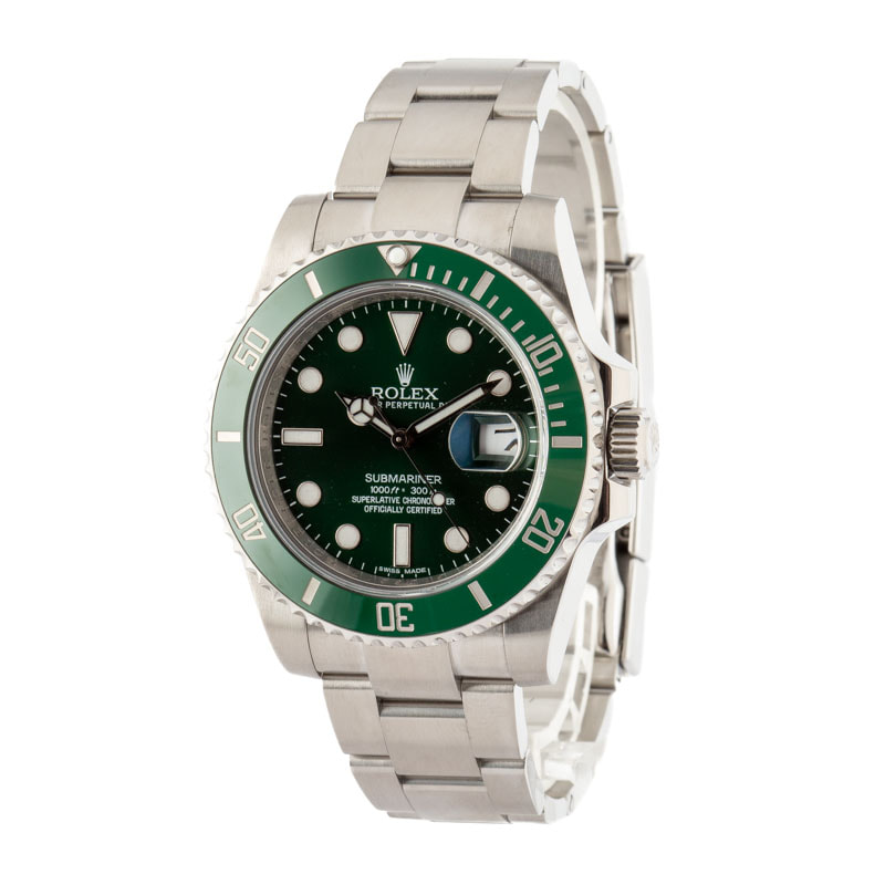 Rolex Submariner 116610LV Steel Hulk
