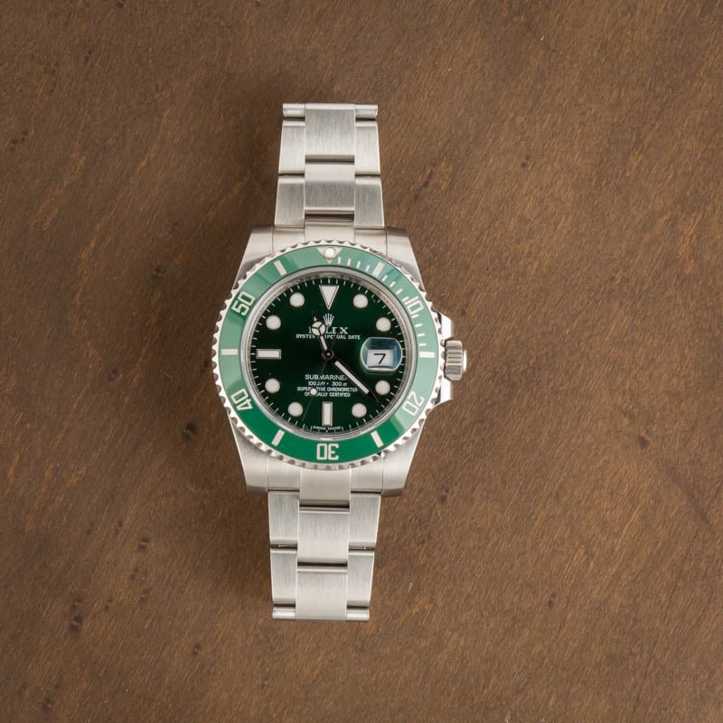 Rolex Submariner 116610LV Steel Hulk