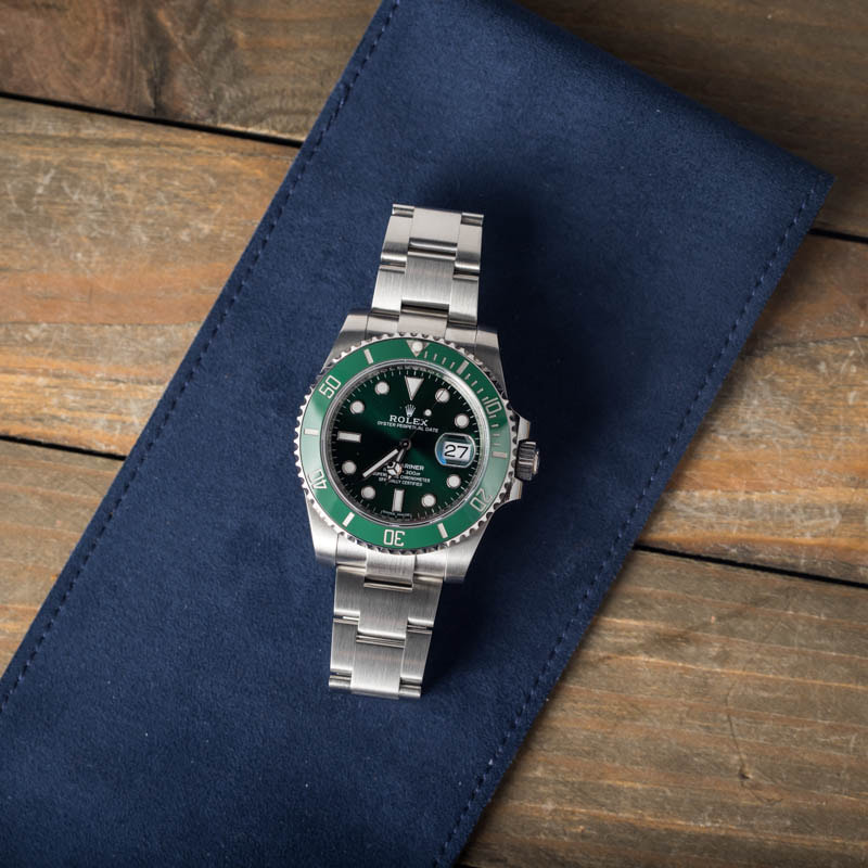 Rolex Submariner 116610LV Green Ceramic 'Hulk' Bezel