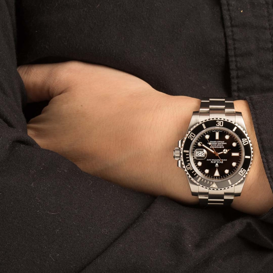 Rolex Submariner 116610 Ceramic Black Bezel