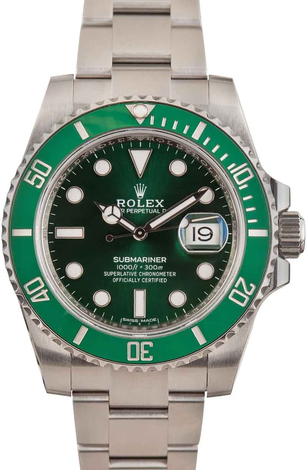 Image of Pre-Owned Rolex Submariner 116610LV 'Hulk'