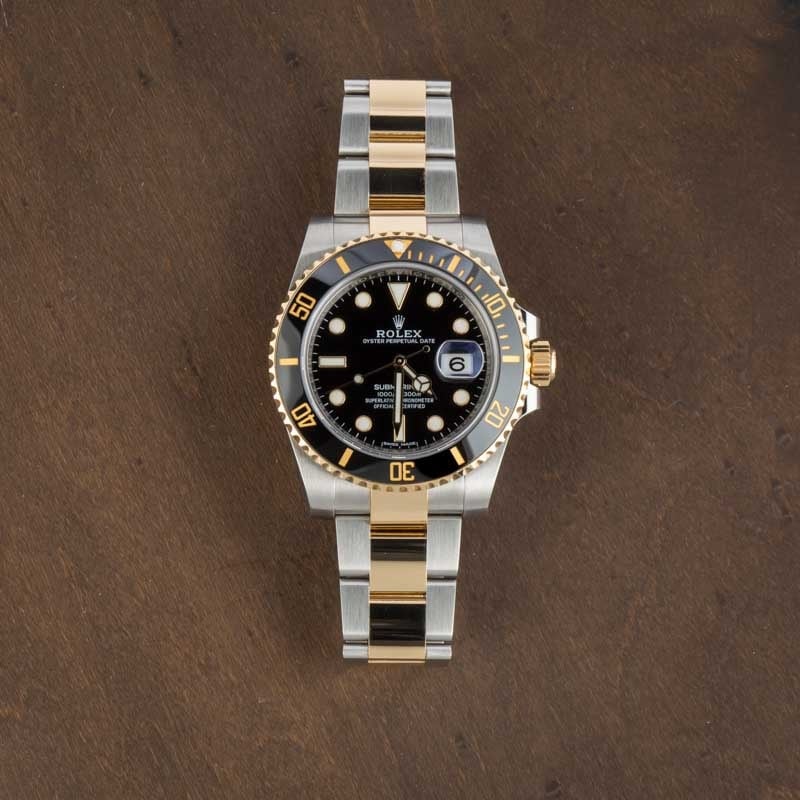 Rolex Submariner 116613 Two-Tone Black