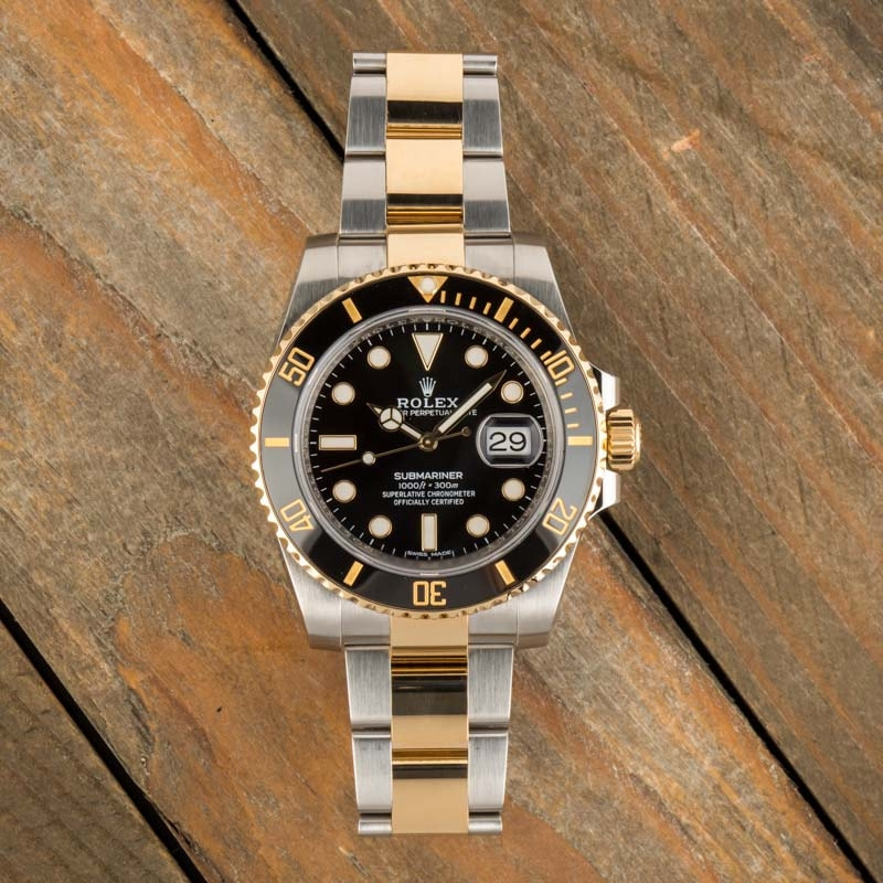 Men's Rolex Submariner 116613 Black Dial