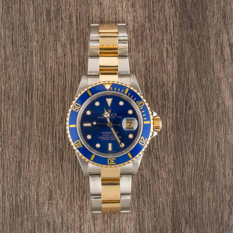 Rolex Ceramic Submariner 116613 Blue Bezel
