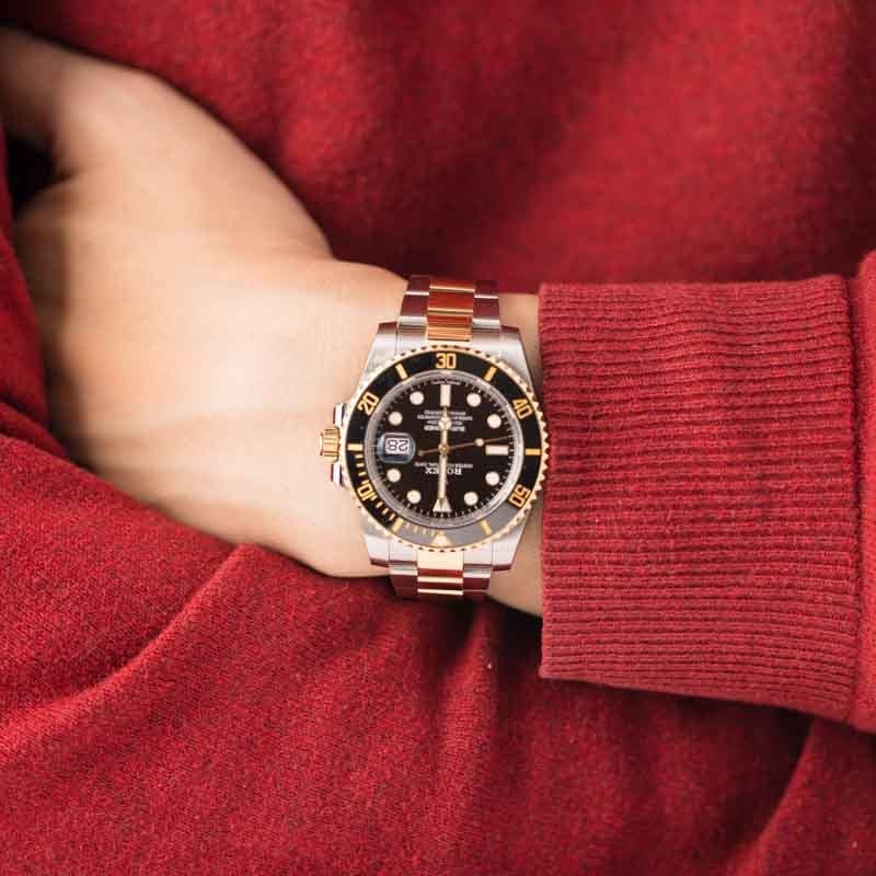 Rolex Submariner 116613 Black Chromalight Dial