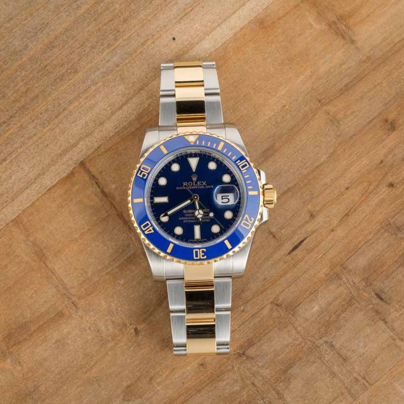 Rolex Ceramic Submariner 116613 Blue Dial