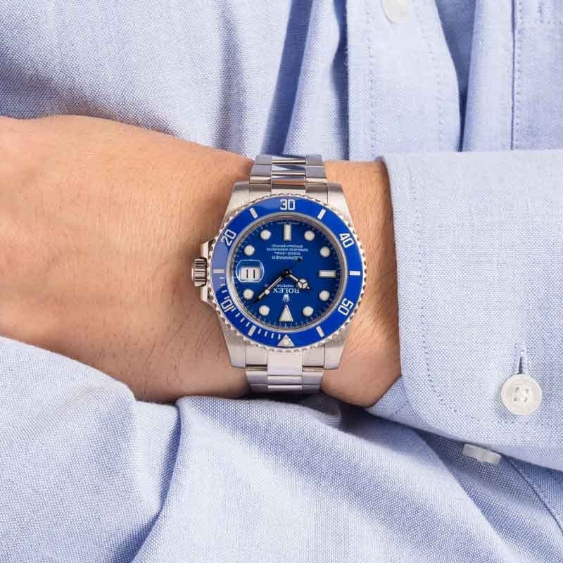 Rolex Submariner 116619 Blue Smurf