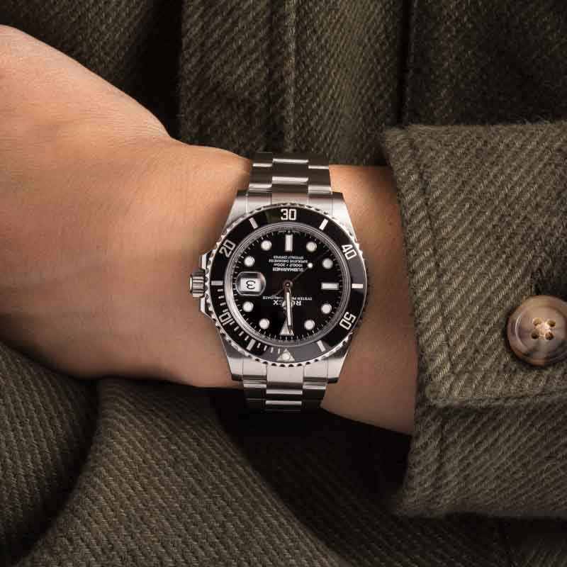 Mens Rolex Submariner 126610 Black Dial