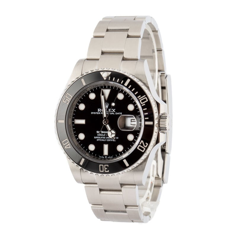 Rolex Submariner 126610 Black Dial Ceramic Bezel