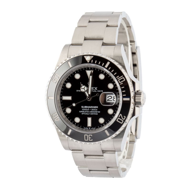 Preowned Rolex Submariner Ref 126610 Steel