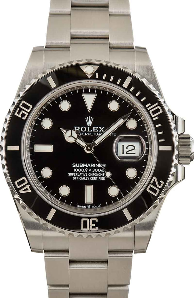 Mens Rolex Submariner 126610 Black Dial