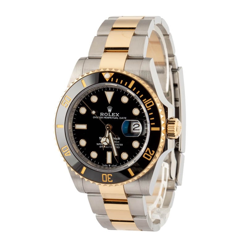 Rolex Submariner 126613LN Stainless Steel & 18k Yellow Gold