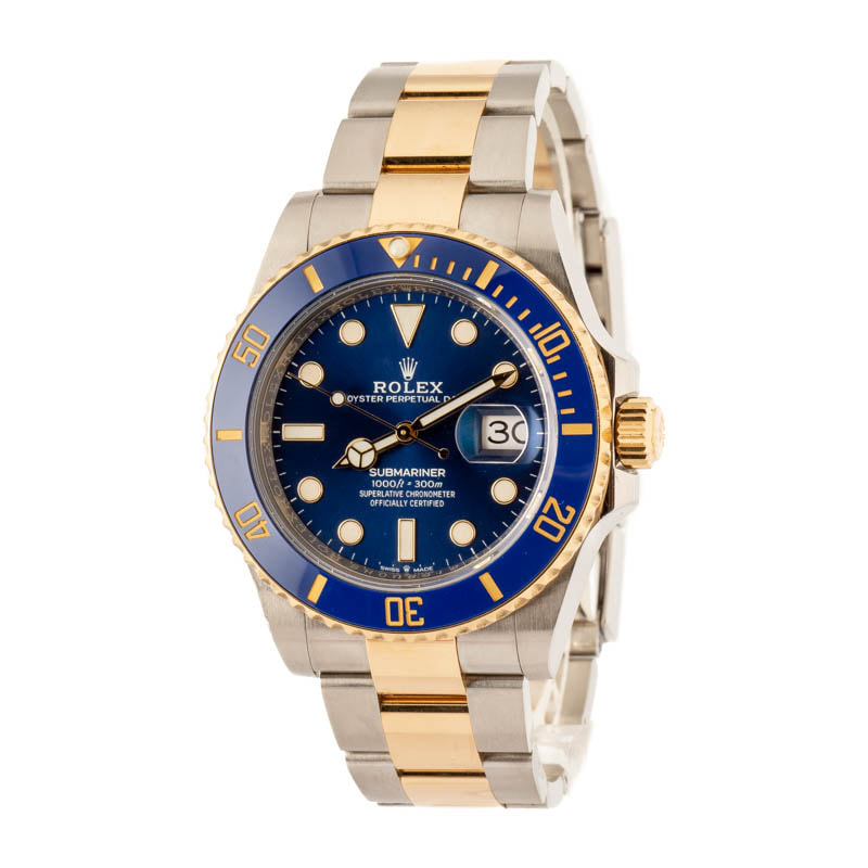 Mens Rolex Submariner 126613 Blue