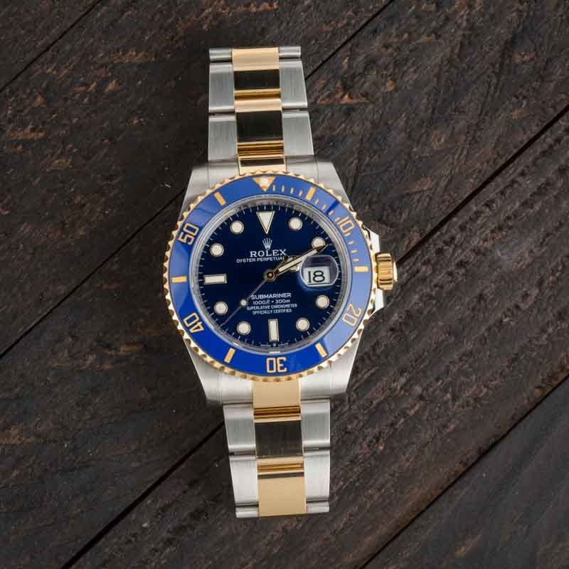 Rolex Submariner Ref 126613 Blue Dial