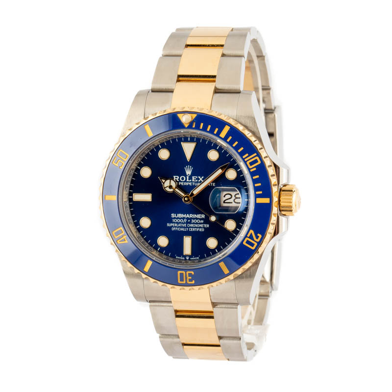 Rolex Submariner 126613 Stainless Steel & 18k Yellow Gold