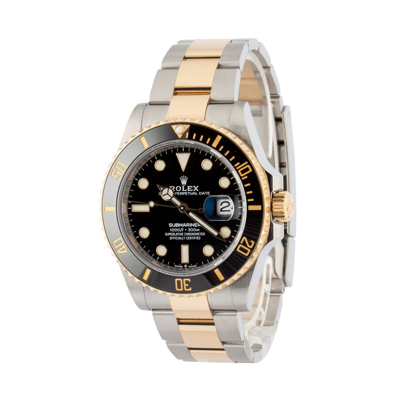 Used Rolex Submariner Black Chromalight Dial Ref 126613