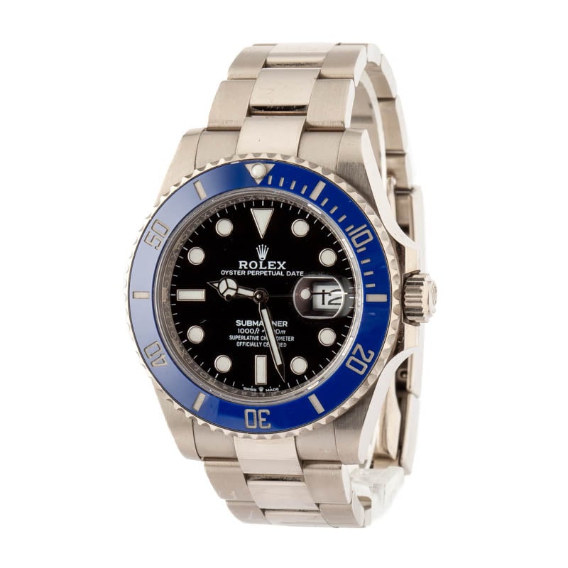 Rolex Submariner 126619 18k White Gold Cookie Monster