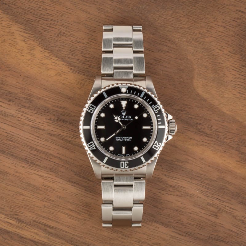 Rolex submariner no date on sale used