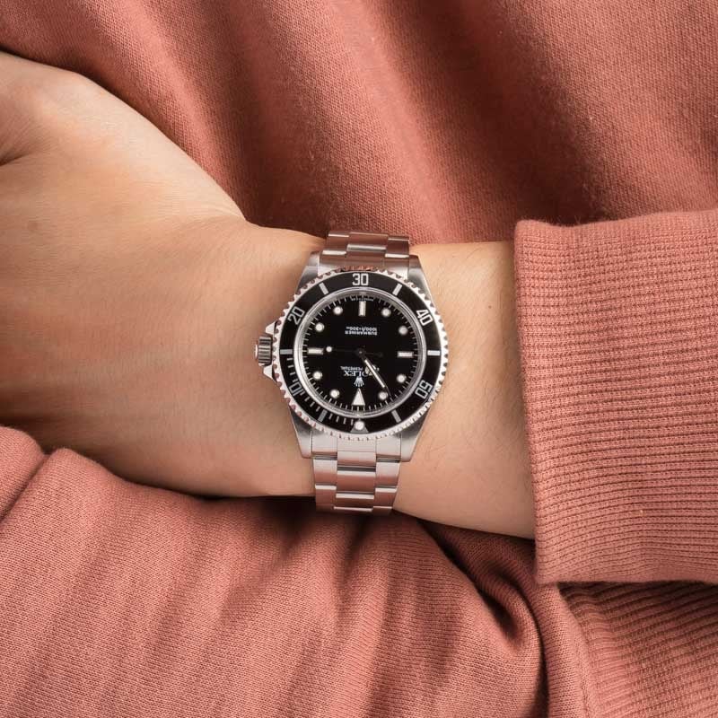 Mens Rolex Submariner 14060 No Date Dial