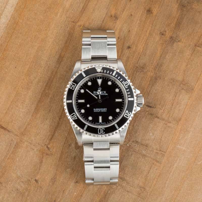 Men's Pre-owned Rolex Submariner 14060M No Date
