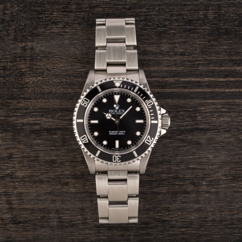 Rolex Submariner 14060 No Date Model