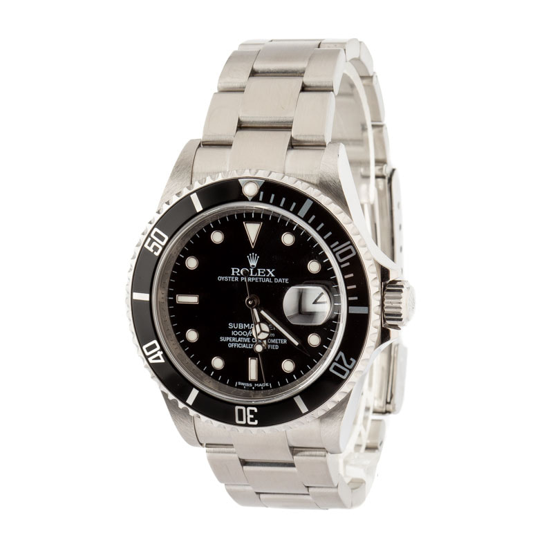Rolex Submariner Ref 16610T Stainless Steel Oyster