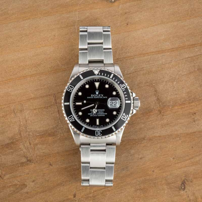 Rolex Submariner Ref 16610 Steel