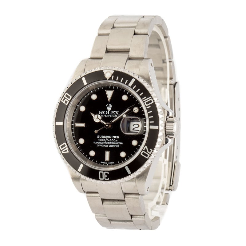 Rolex Submariner 16610 Diver's Bezel