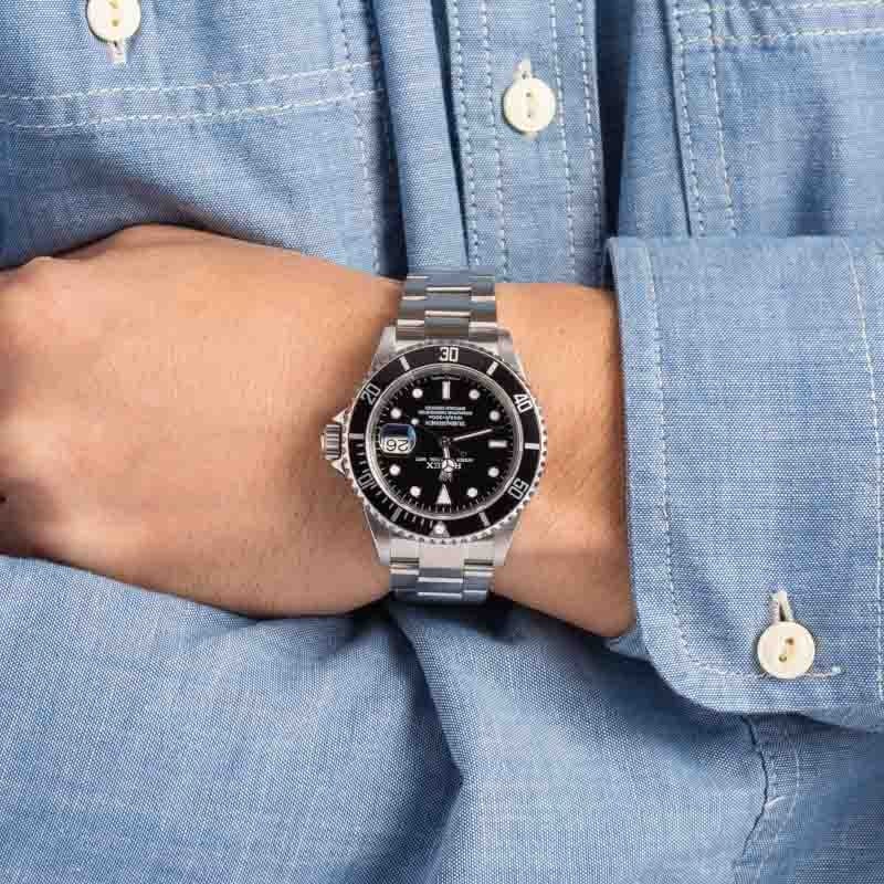 Used Rolex Submariner 16610T Black Dial