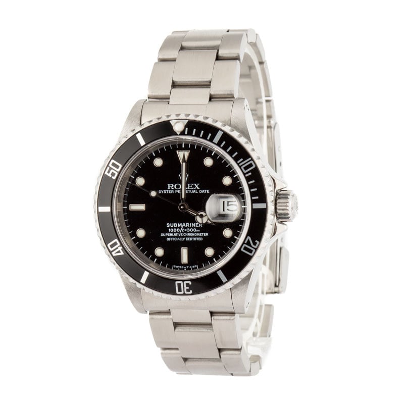 Rolex Submariner 16610 Stainless Steel Oyster