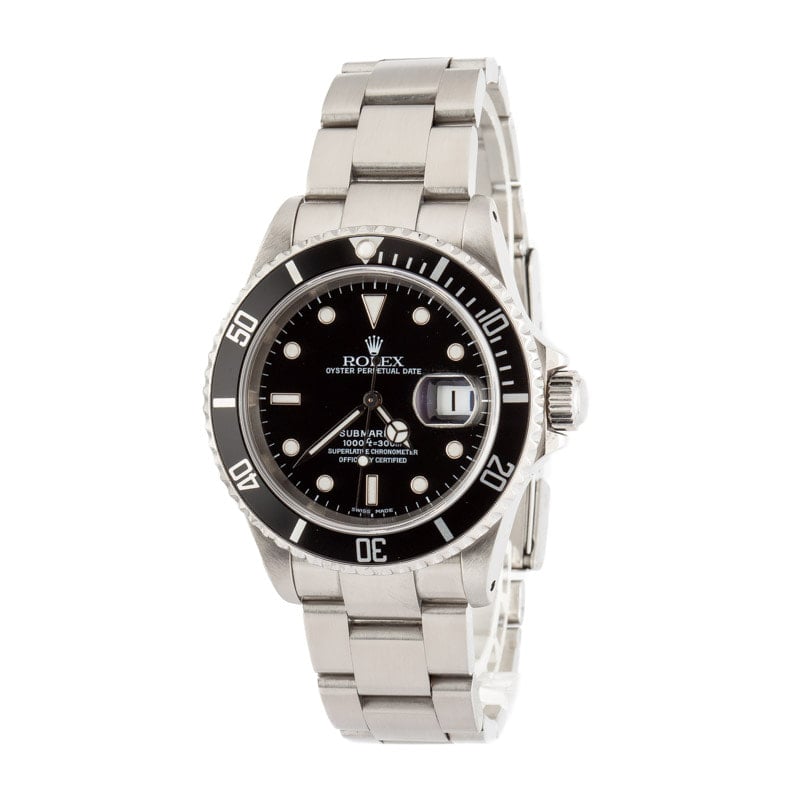 Rolex Submariner 16610 Black