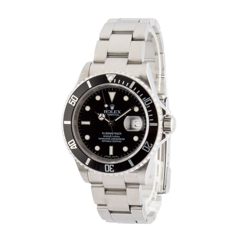 Rolex 16610 Submariner Steel