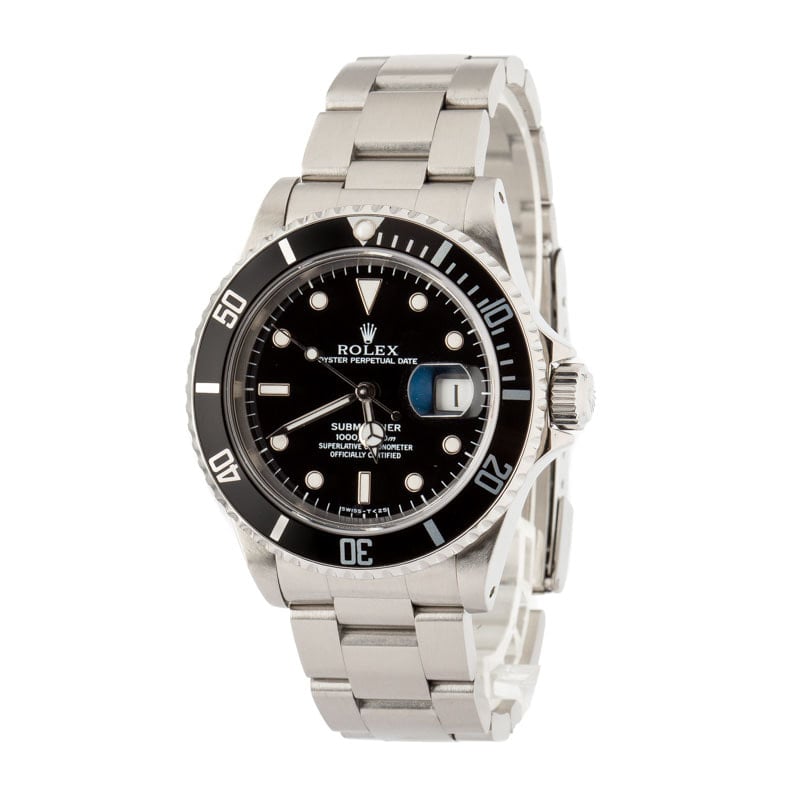 Rolex Submariner Ref 16610 Steel