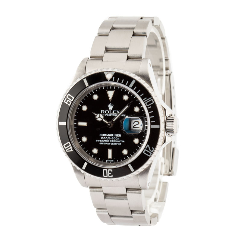 Rolex Submariner Black 16610