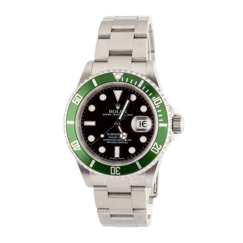 Rolex Submariner 16610LV Green Kermit