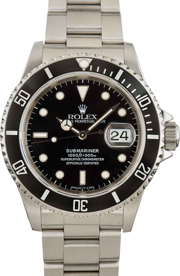 Rolex submariner date second hand Clearance