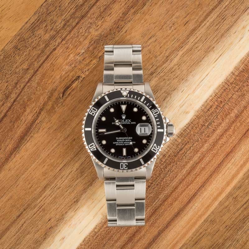 Rolex Submariner Black Dial 16610