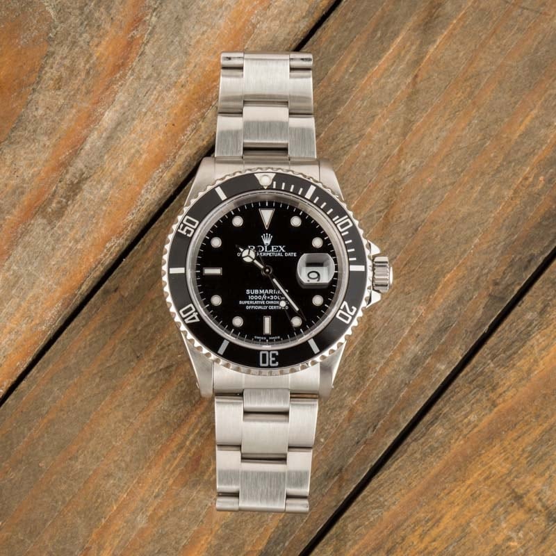 Used Men's Rolex Submariner 16610